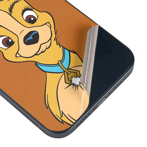 Disney Lady & The Tramp Lady Portrait iPhone 14 Plus Skin